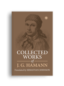 Collected Works of J. G. Hamann